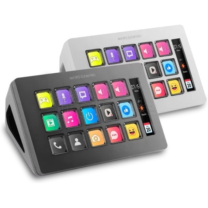 Console de streaming Mars Gaming Stream Deck Slim | Ordiland