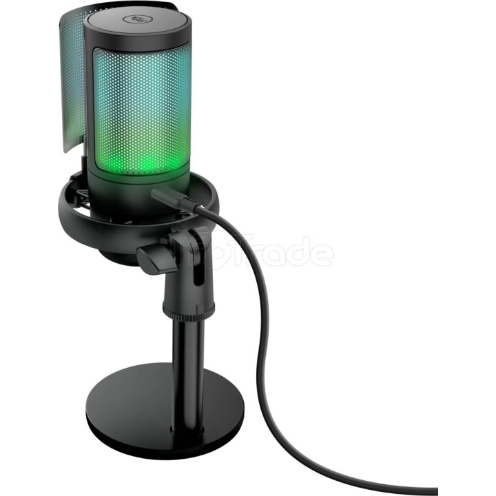 Microphone sur pied Trust GXT 238 Auron (Noir) | Ordiland