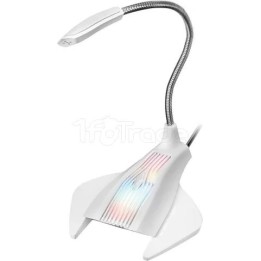 Microphone sur pied Mars Gaming MMIC RGB (Blanc) | Ordiland