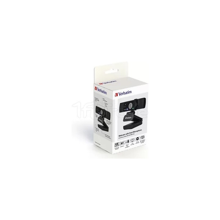 Webcam Verbatim AWC-03 4K Ultra HD | Ordiland
