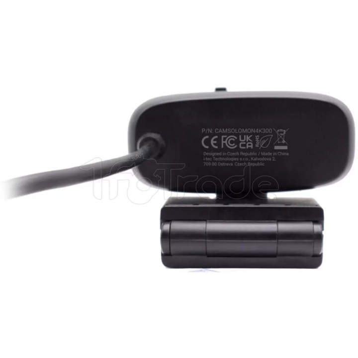 Webcam I-Tec Solomon 300 4K Ultra HD (Noir) | Ordiland