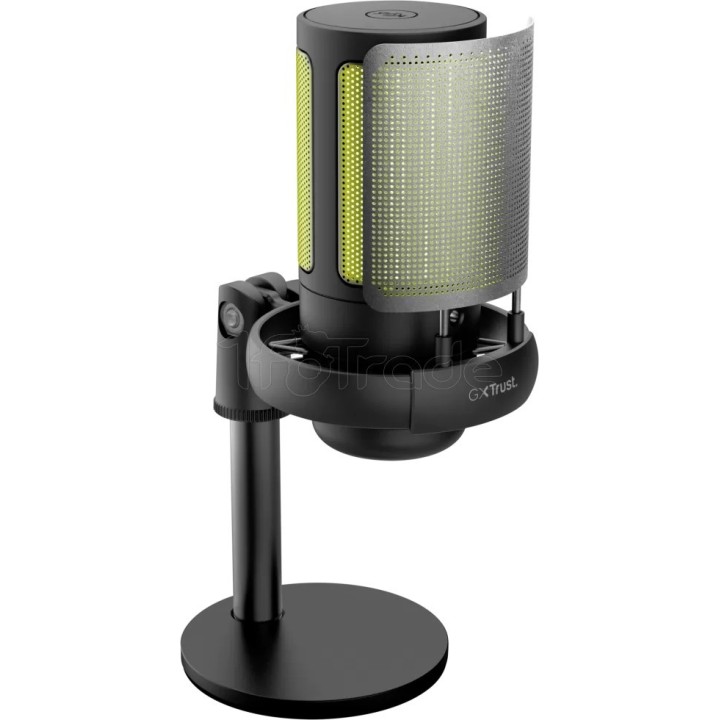 Microphone sur pied Trust GXT 238 Auron (Noir) | Ordiland