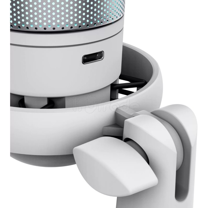 Microphone sur pied Trust GXT 238W Auron (Blanc) | Ordiland
