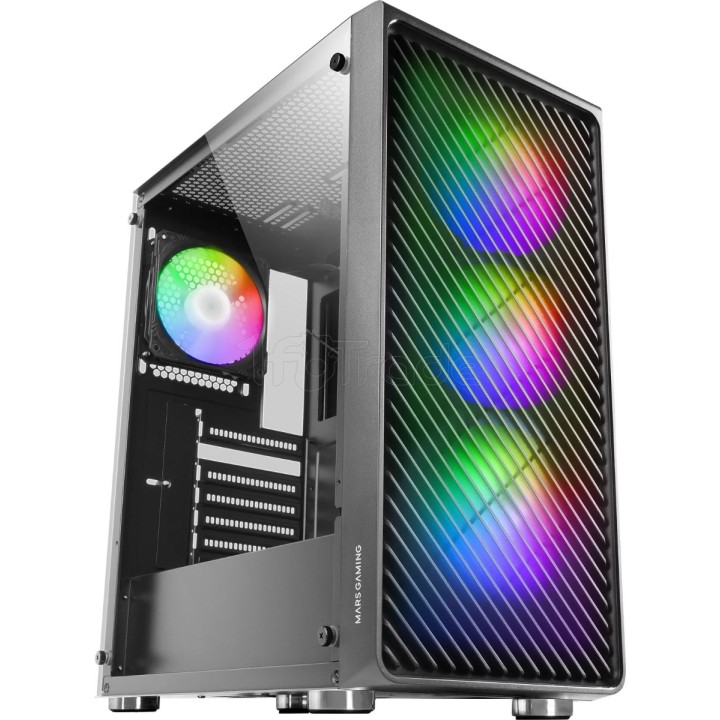 Boîtier Moyen Tour ATX Mars Gaming MC-F RGB avec | Ordiland
