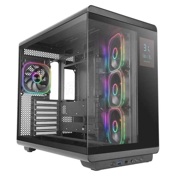 Boîtier Moyen Tour ATX Mars Gaming MC-RevPro RGB avec | Ordiland