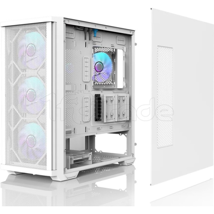 Boîtier Moyen Tour E-ATX Zalman Z10 Duo avec panneaux | Ordiland