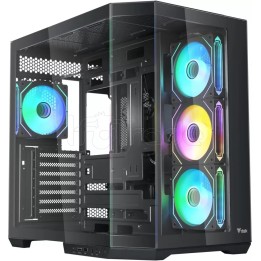 Boîtier Moyen Tour ATX iTek Dark Cave Aku RGB avec | Ordiland