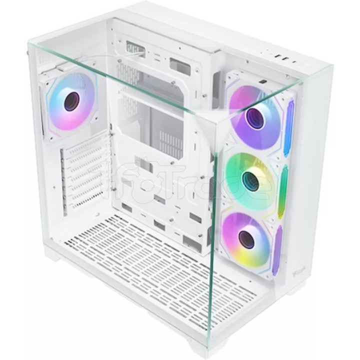 Boîtier Moyen Tour ATX iTek Dark Cave Pano RGB avec | Ordiland
