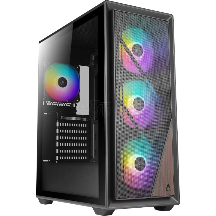 Boîtier Moyen Tour ATX Azza Forest RGB avec panneau | Ordiland