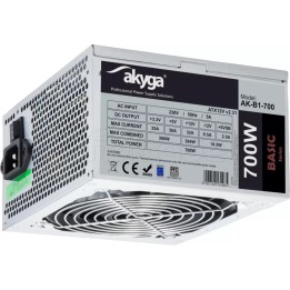 Alimentation ATX Akyga Basic AK-B1 - 700W (Gris) | Ordiland