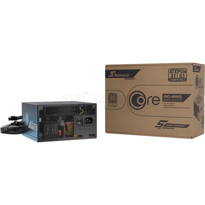 Alimentation ATX Seasonic Core GC - 650W (Noir) | Ordiland