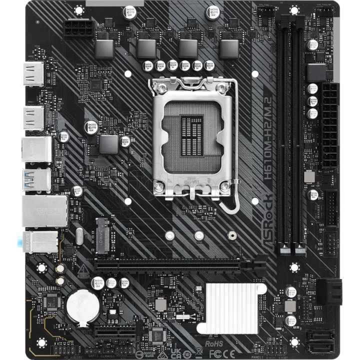 Carte mère ASRock H610M-H2/M.2 DDR4 (Intel LGA 1700) | Ordiland