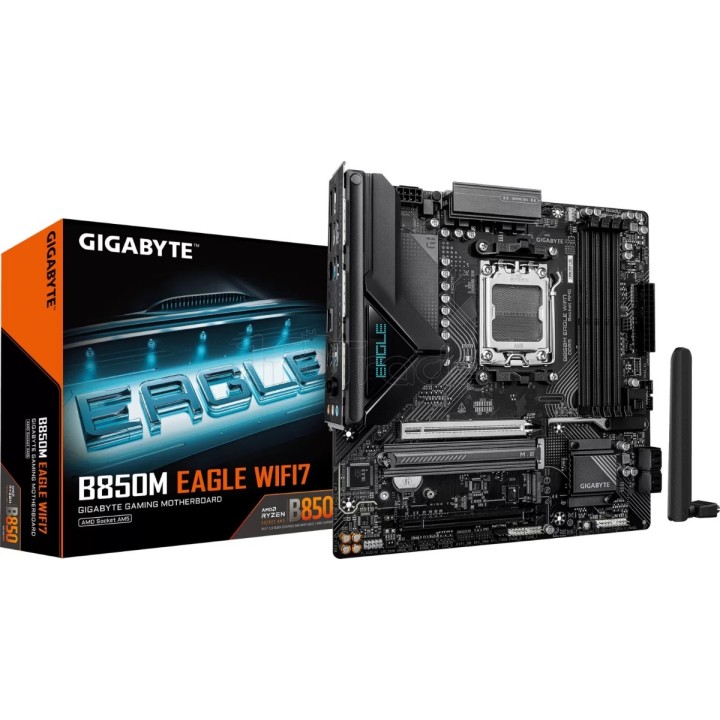 Carte mère Gigabyte B850M Eagle WiFi7 (AM5) Micro ATX | Ordiland