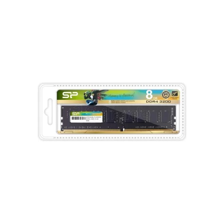 Mémoire 8Go DIMM DDR4 Silicon Power 3200Mhz (Noir) | Ordiland
