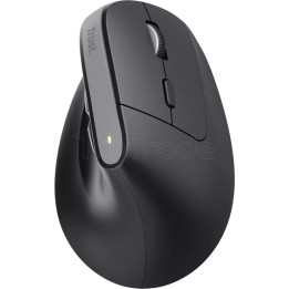 Souris sans fil ergonomique Trust Bayo+ (Noir) | Ordiland
