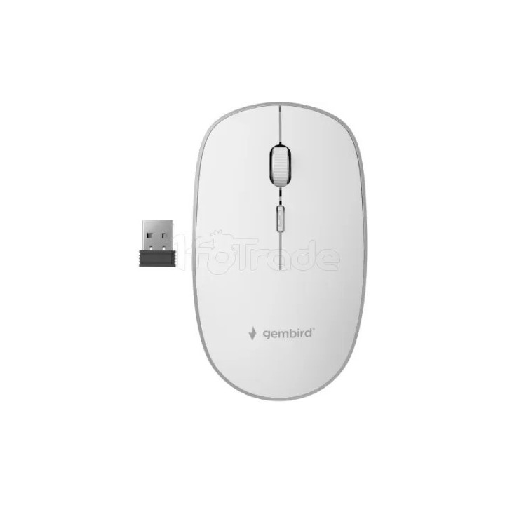 Souris sans fil Gembird (Blanc) | Ordiland