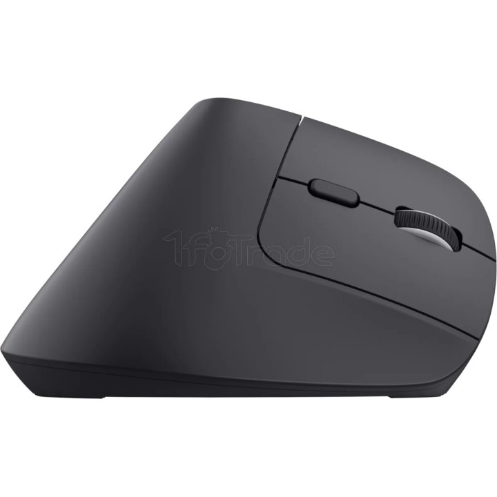 Souris sans fil ergonomique Trust Bayo+ (Noir) | Ordiland