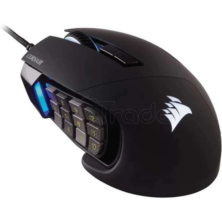 Souris filaire Gamer Corsair Scimitar Elite RGB (Noir) | Ordiland
