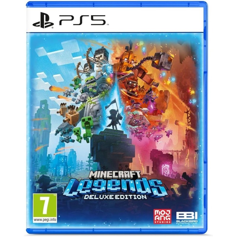 Jeux PS5 : Minecraft Legends Deluxe Edition - Occasion