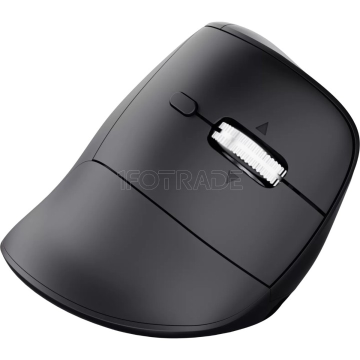 Souris sans fil ergonomique Trust Vyran (Noir) | Ordiland