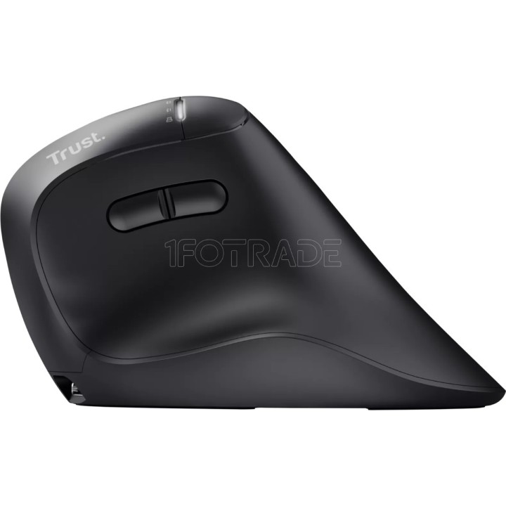 Souris sans fil ergonomique Trust Vyran (Noir) | Ordiland