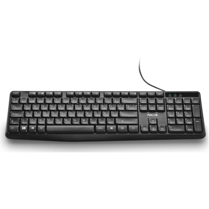 Clavier filaire NGS Funky V4 (Noir) | Ordiland
