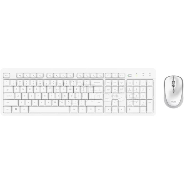 Pack 2en1 (Clavier/Souris) sans fil Trust Ody II | Ordiland