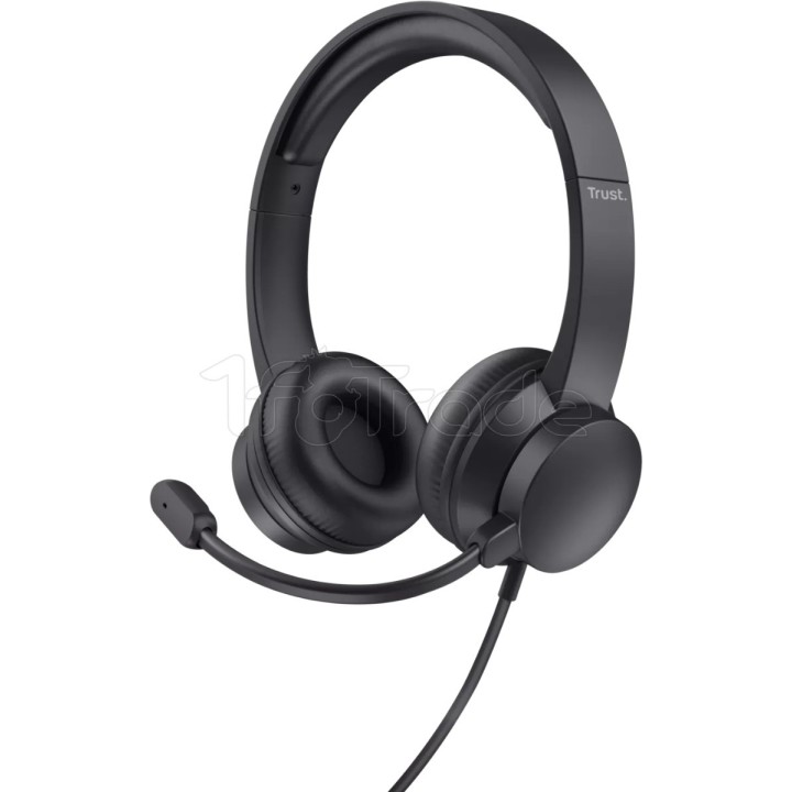 Casque Micro filaire Trust Ayda (Noir) | Ordiland