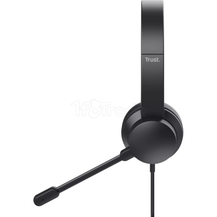 Casque Micro filaire Trust Ayda (Noir) | Ordiland