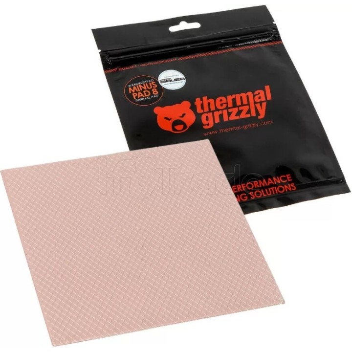 Pad Thermique Thermal Grizzly Minus Pad 8 100x100x2mm | Ordiland