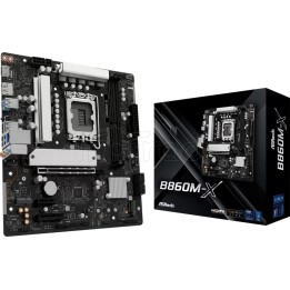 Carte mère ASRock B860M-X (Intel LGA 1851) Micro ATX | Ordiland