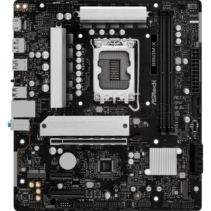 Carte mère ASRock B860M-X (Intel LGA 1851) Micro ATX | Ordiland