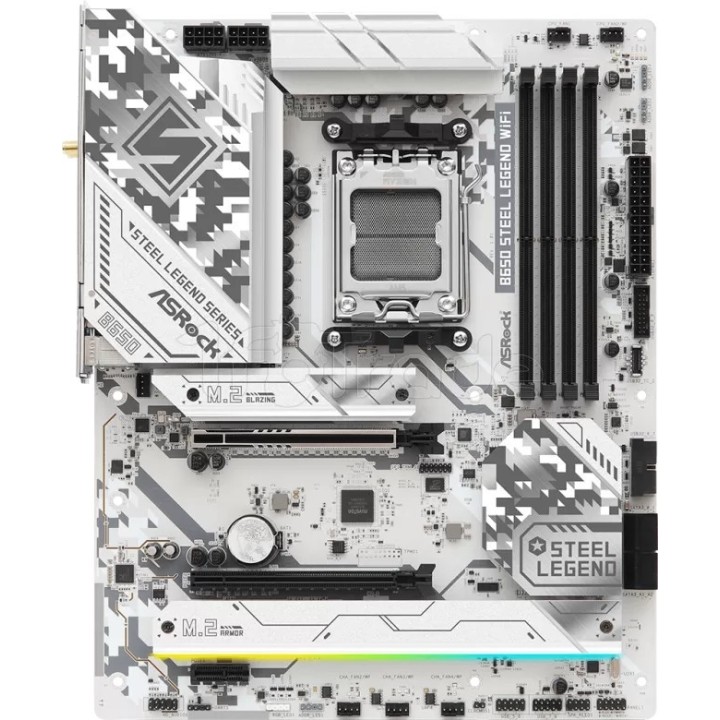 Carte mère ASRock B650 Steel Legend WiFi (AMD AM5) | Ordiland