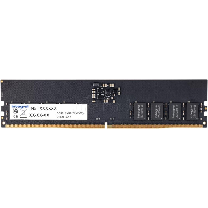 Mémoire 8Go DIMM DDR5 Integral 4800MHz (Vert) | Ordiland