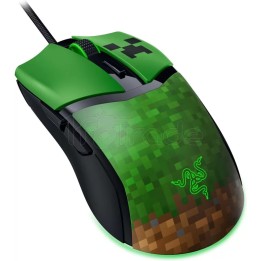 Souris filaire Gamer Razer Cobra Minecraft (Vert/Noir) | Ordiland