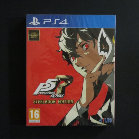 Steelbook PS4 : Persona 5 Royal - Complet