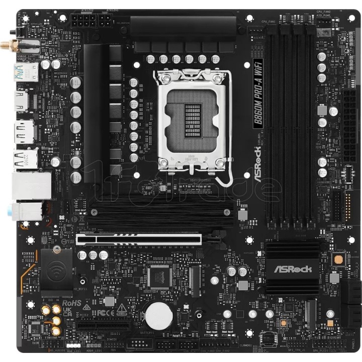 Carte mère ASRock B860M Pro-A WiFi (Intel LGA 1851) | Ordiland