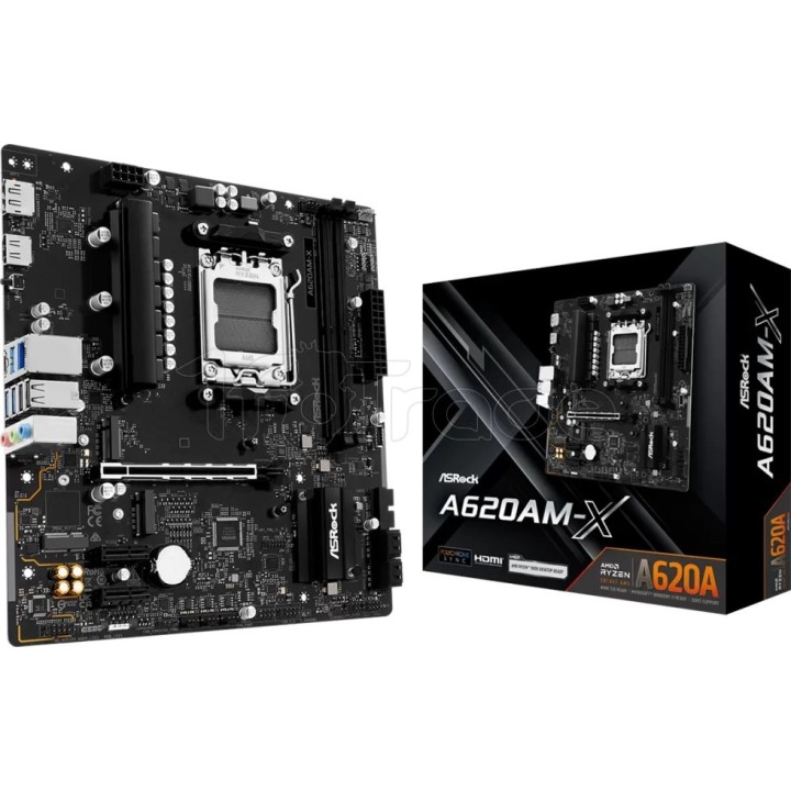 Carte mère ASRock A620AM-X (AM5) Micro ATX | Ordiland