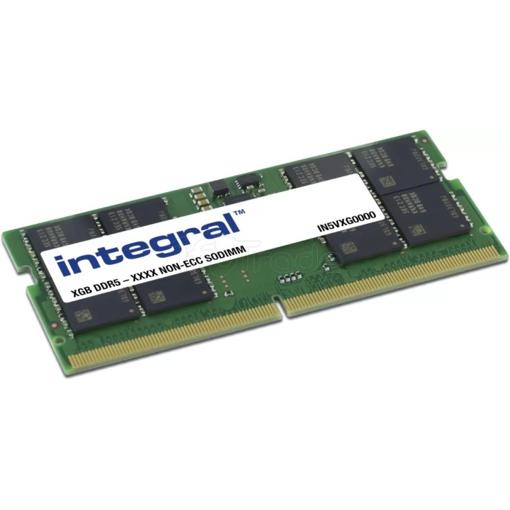 Mémoire 16Go SODIMM DDR5 Integral 5600Mhz (Vert) | Ordiland