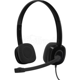 Casque Micro Logitech H151 Stereo (Noir) | Ordiland