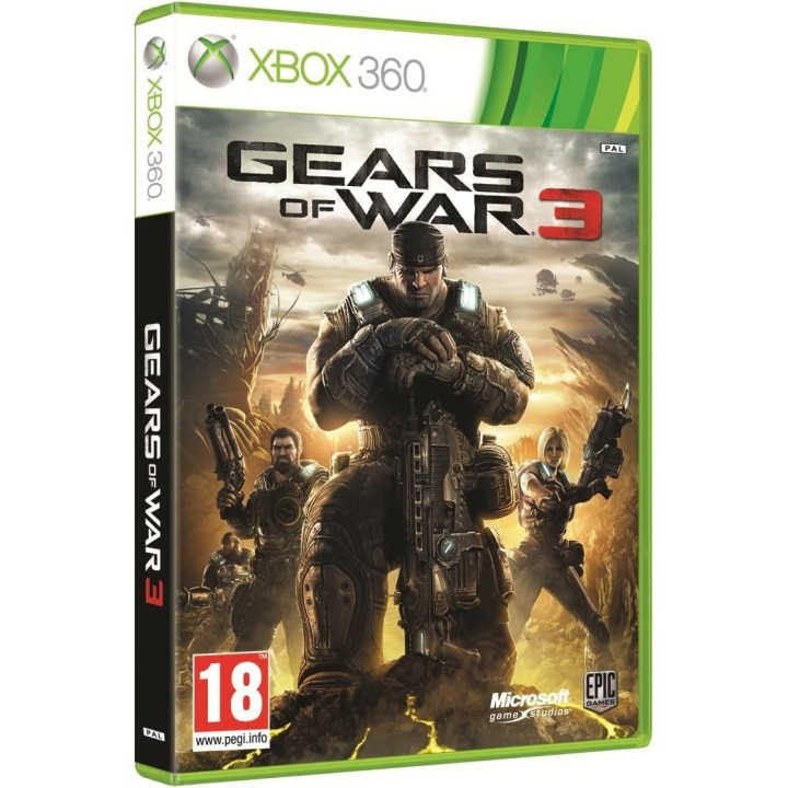 Gears of War 3 Xbox 360 d'occasion | Ordiland Mulhouse