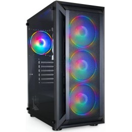 Boîtier Moyen Tour ATX TooQ Ragnärok TQGCC101-B RGB | Ordiland