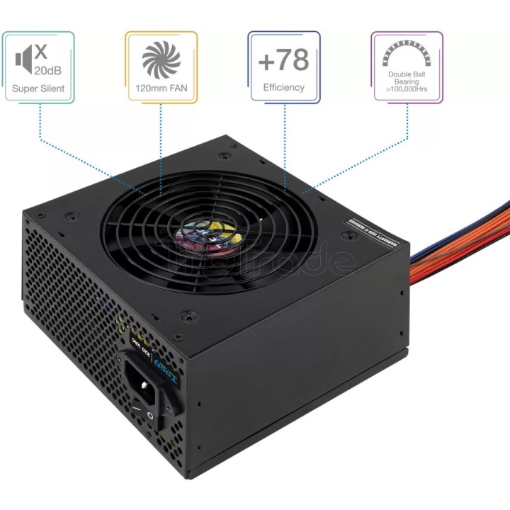 Alimentation ATX TooQ Apolo - 600W (Noir) | Ordiland