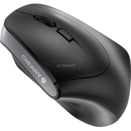 Souris sans fil ergonomique Cherry MW 4500 (Noir/Gris) | Ordiland