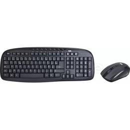 Pack 2en1 (Clavier/Souris) sans fil We Deluxe (Noir) | Ordiland