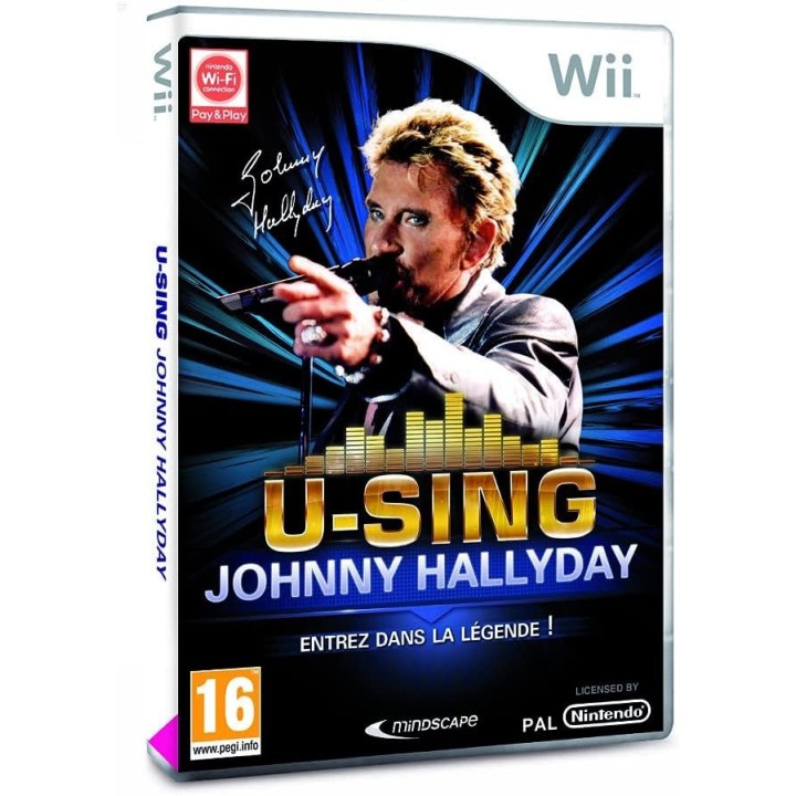 U-Sing Johnny Hallyday Wii d'occasion | Ordiland Mulhouse