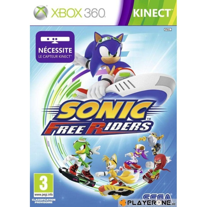 Sonic Free Riders Xbox 360 d'occasion | Ordiland Mulhouse