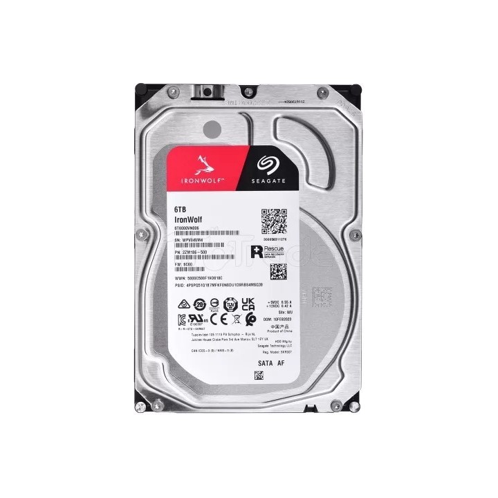 Disque dur 3,5" Seagate IronWolf 6To 256Mo - S-ATA | Ordiland