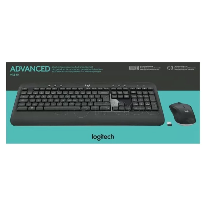 Pack 2en1 (Clavier/Souris) sans fil Logitech MK540 | Ordiland