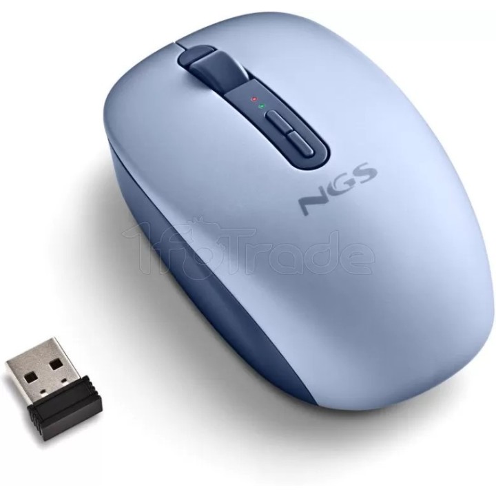 Souris sans fil NGS Fog Dual (Bleu) | Ordiland